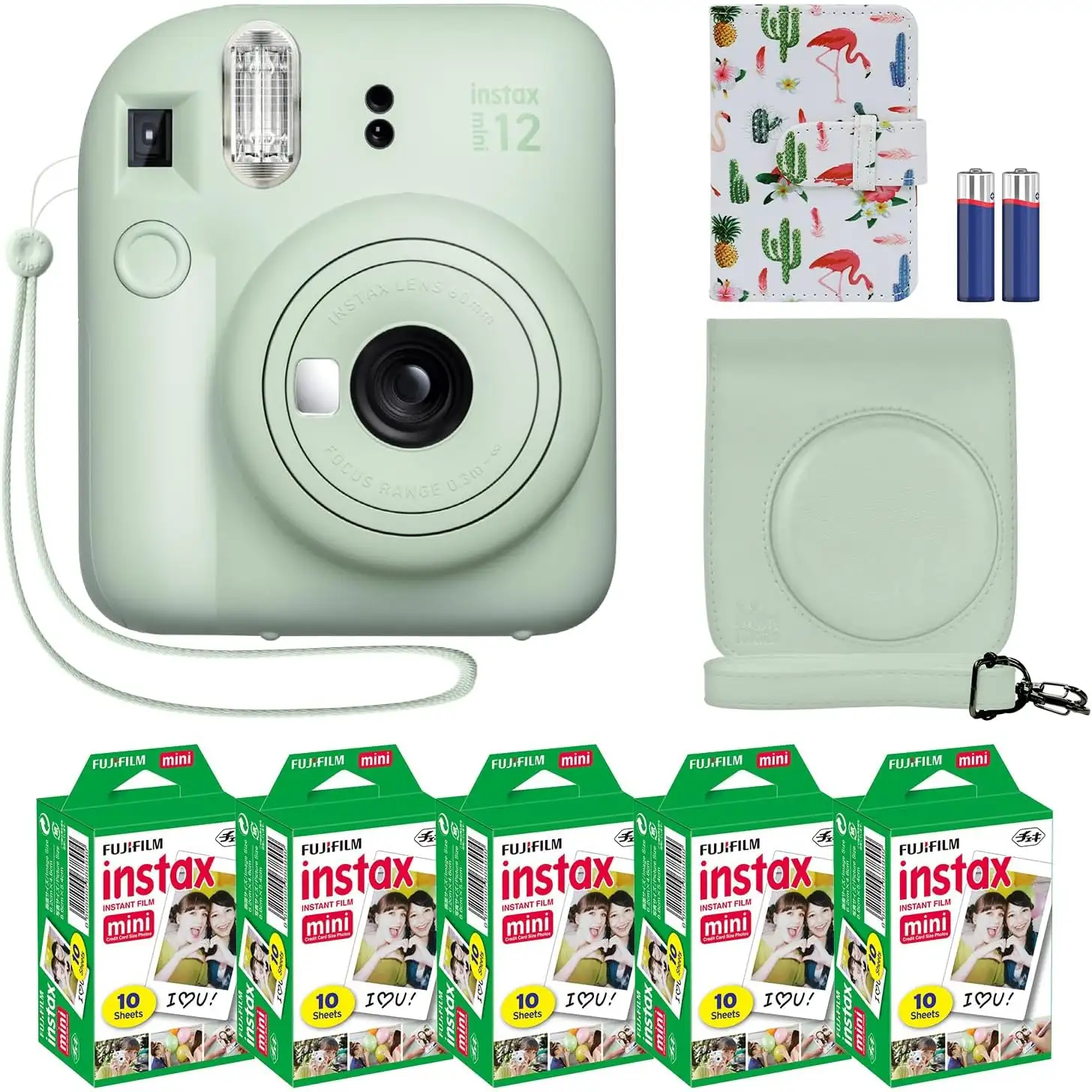 Fujifilm Instax Mini 12 Instant Camera Mint Green - 1